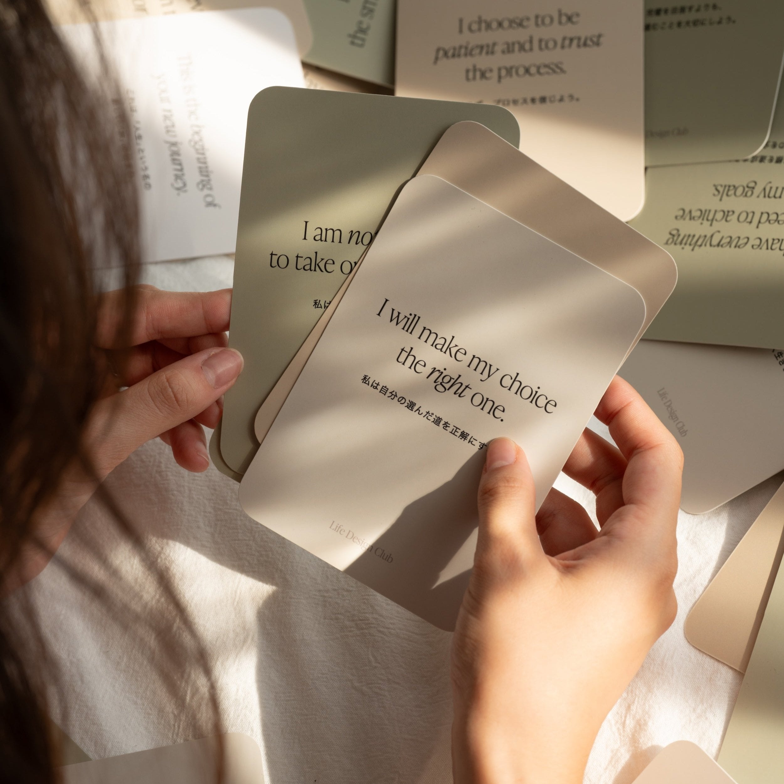 アファメーションカード『Life Design Affirmations』