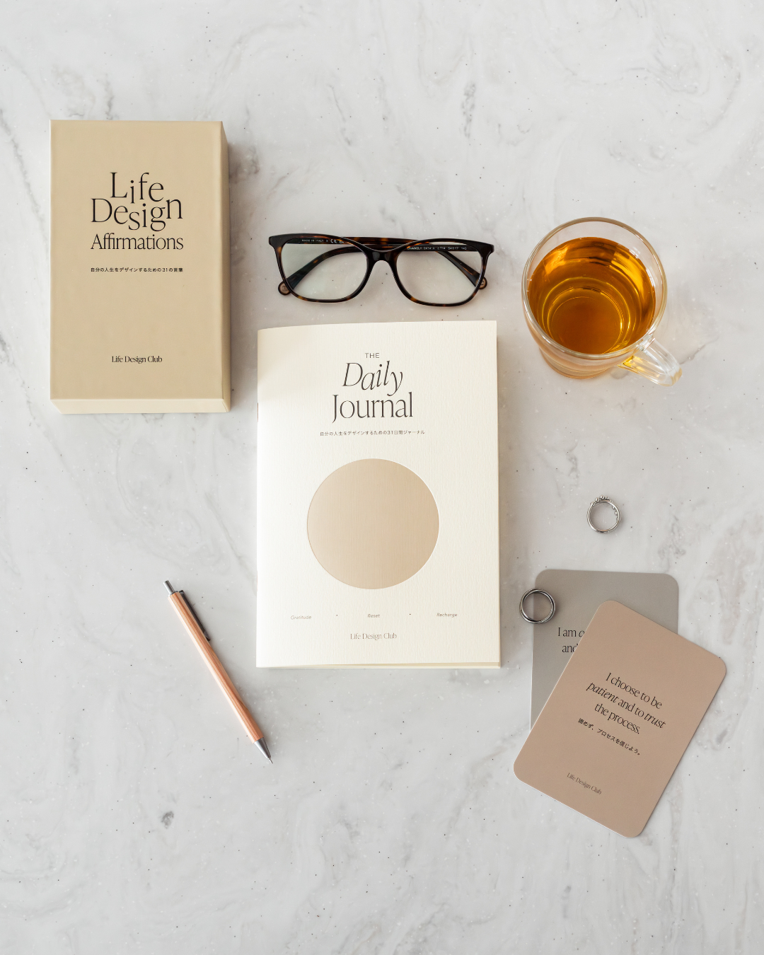 【SET】Life Design Affirmation & Journal Bundle｜1日5分から始めるジャーナリング・セット