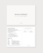 Affirmation WORKSHEET
